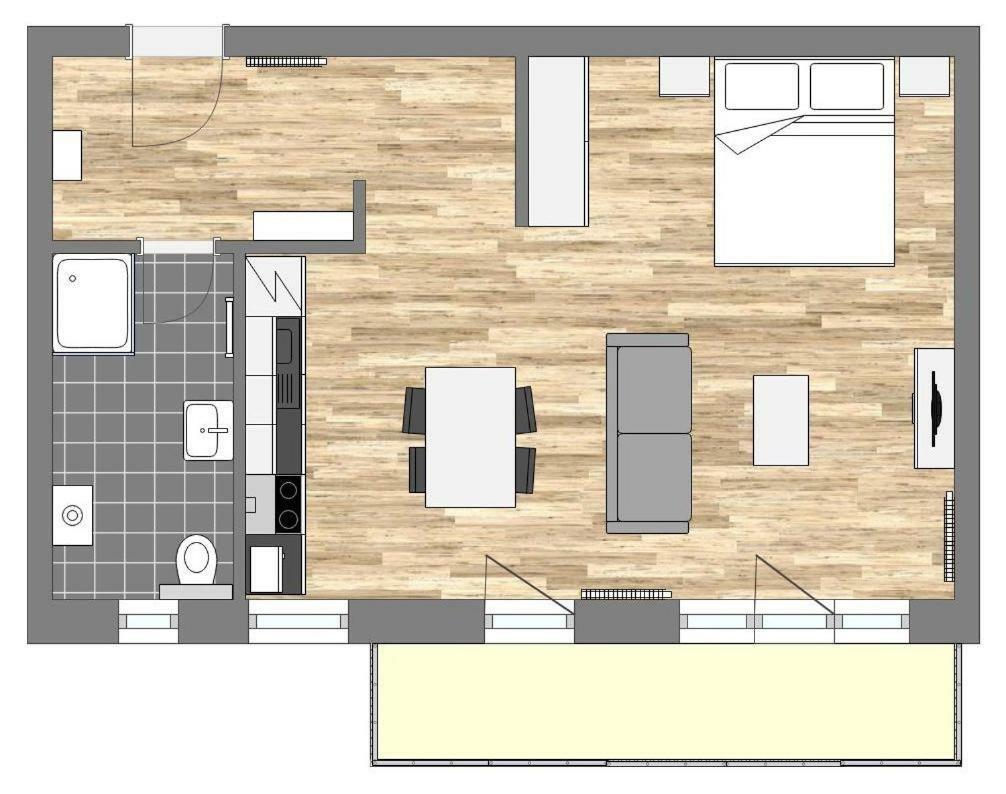 Trenčín Apartmany Noviny מראה חיצוני תמונה
